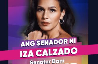 ‘Darna’ Iza Calzado Backs Aquino: ‘Ganitong tao ang kailangan natin sa Senado’